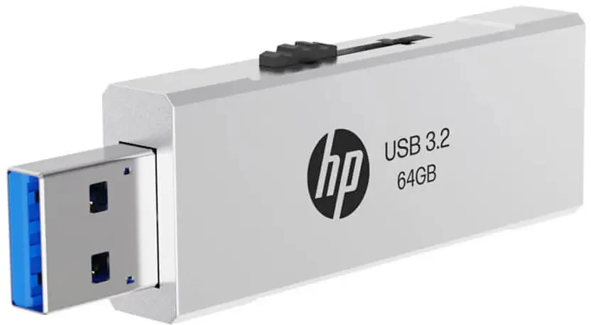 HP 64 GB Pen Drive - usb 3.2 ( silver Color)